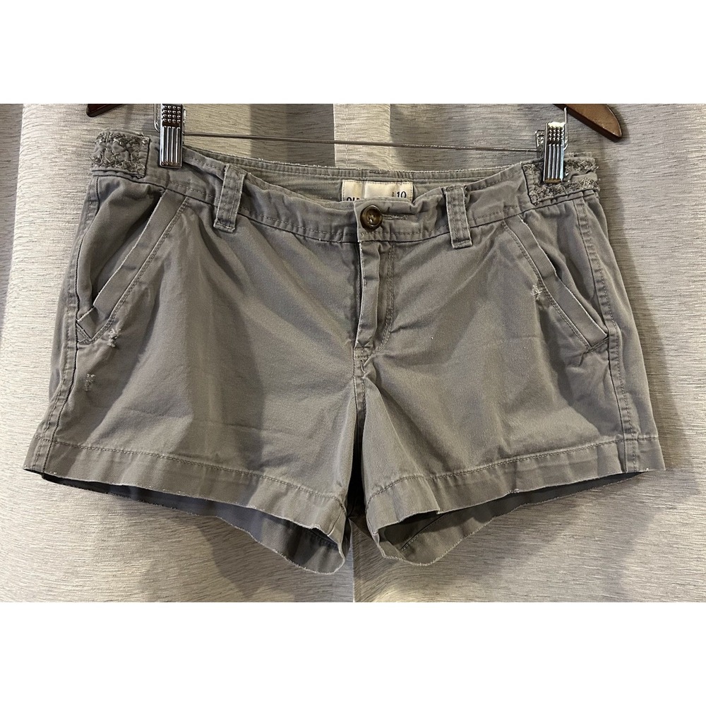 Vintage Low Rise Y2K Old Navy Chino shorts Womens Sz 10 Grunge Streetwear